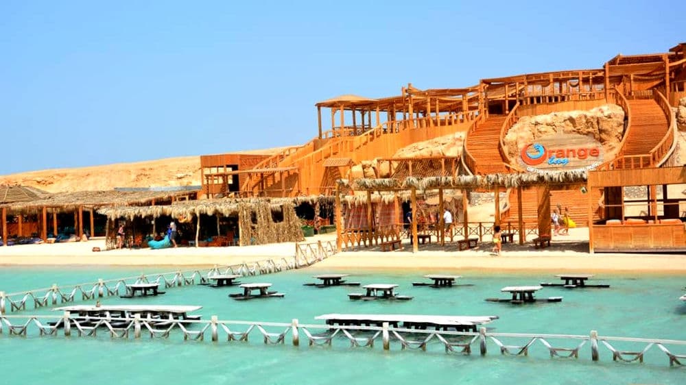 Orange bay island